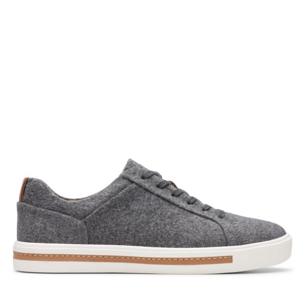 Clarks Womens Un Maui Lace Trainers Grey | USA-5612084